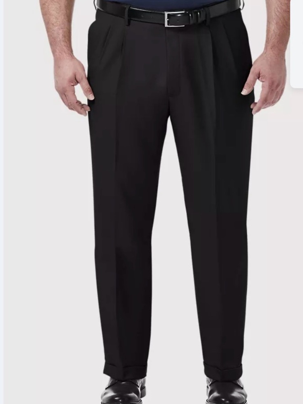 Izod Performance Plus Stretch Sportsflex double pleat big and tall 52x29